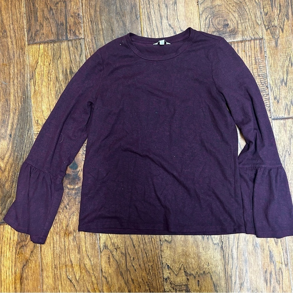 Lucky Brand bell Sleeve Blouse